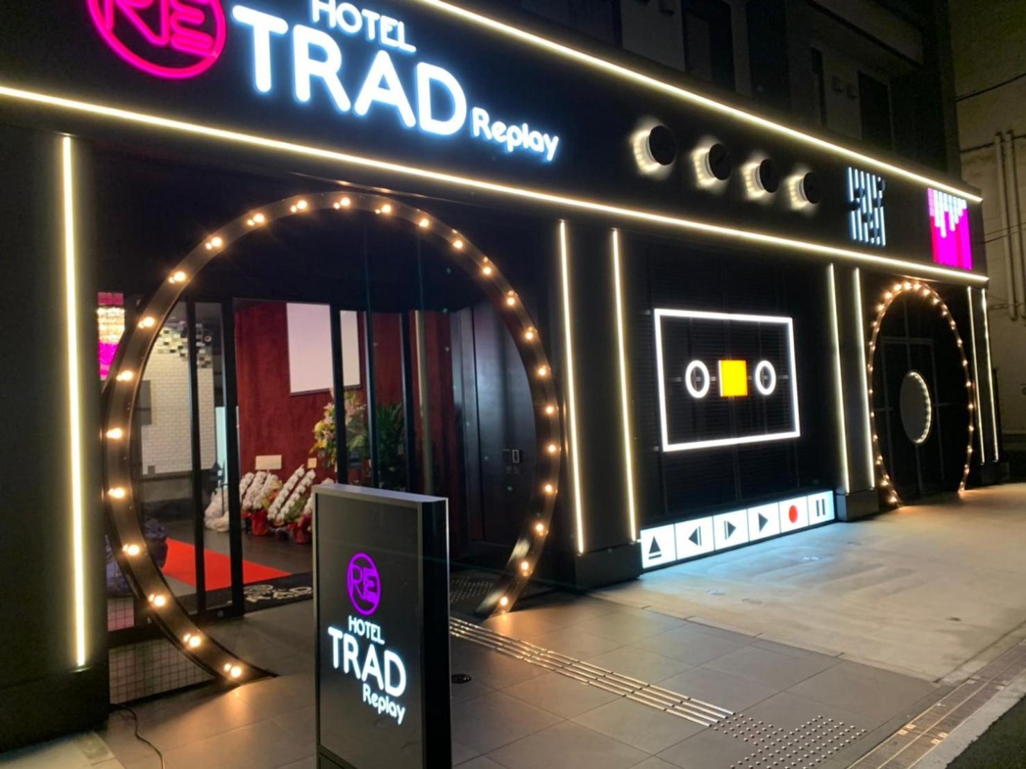 Hotel Trad Replay Oszaka Kültér fotó